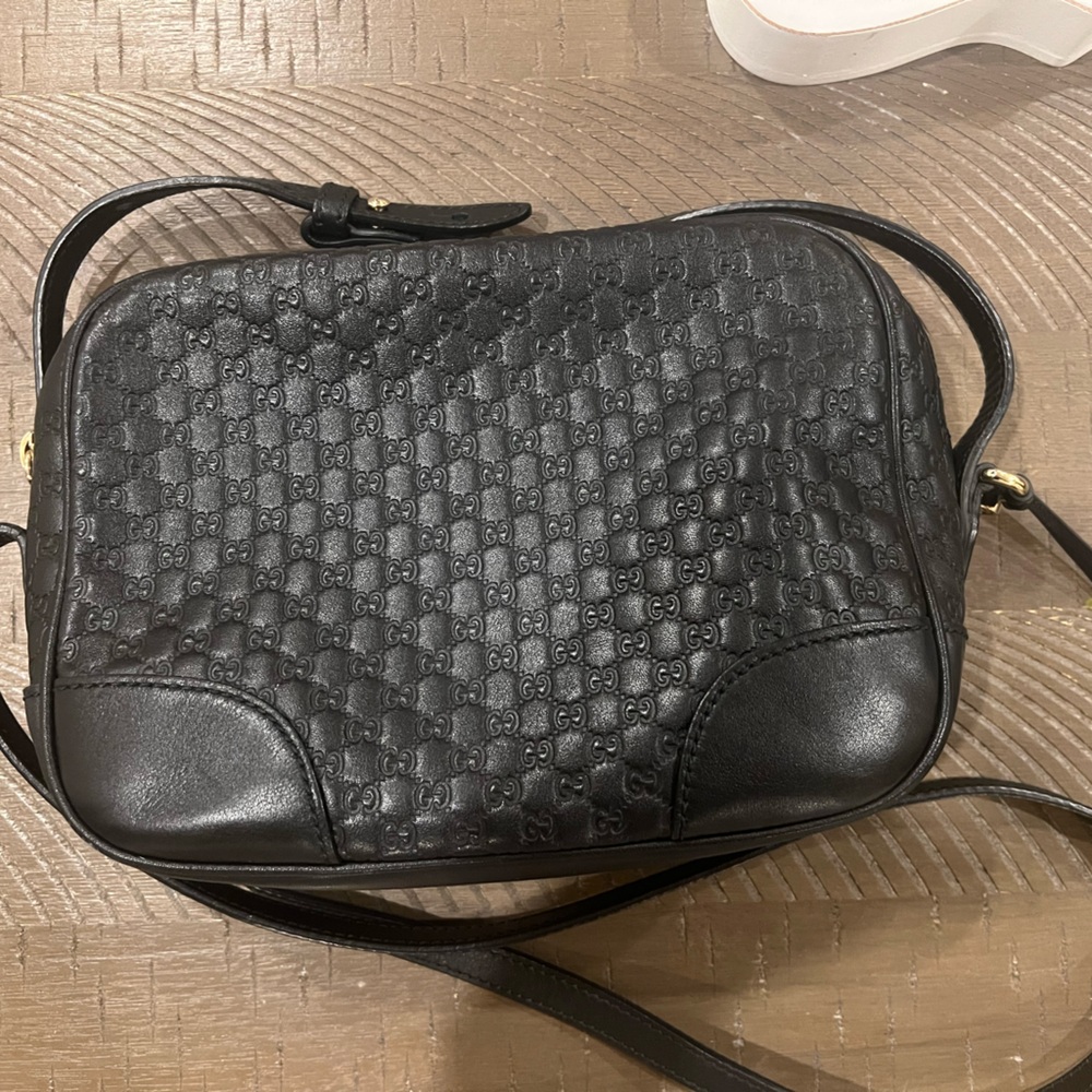 Gucci Guccissima Embossed logo crossbody Bag